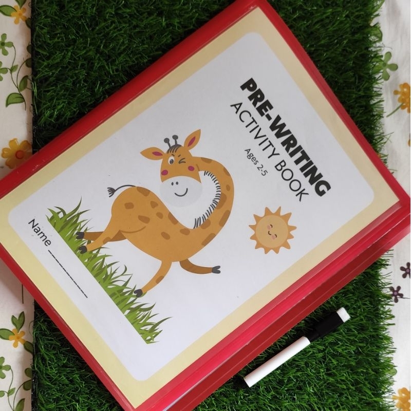 

BUKU AKTIVITAS PRA-TULIS/BELAJAR MENULIS UNTUK USIA 2-5 TAHUN