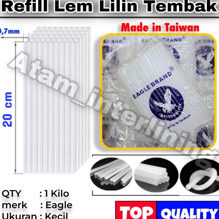 

Model Baru Per 1 Kilo Refill Lem Lilin Tembak KECIL EAGLE Isi Lem Tembak Stick Stik Glue Stick Lem Bakar Tembak Isi Stik Lem Tembak Sticks Lilin Refill tembak Lem Bakar Kecil Lem Tembak Kecil Glue Mini Lem Lilin Eagle Egle Murah Bagu