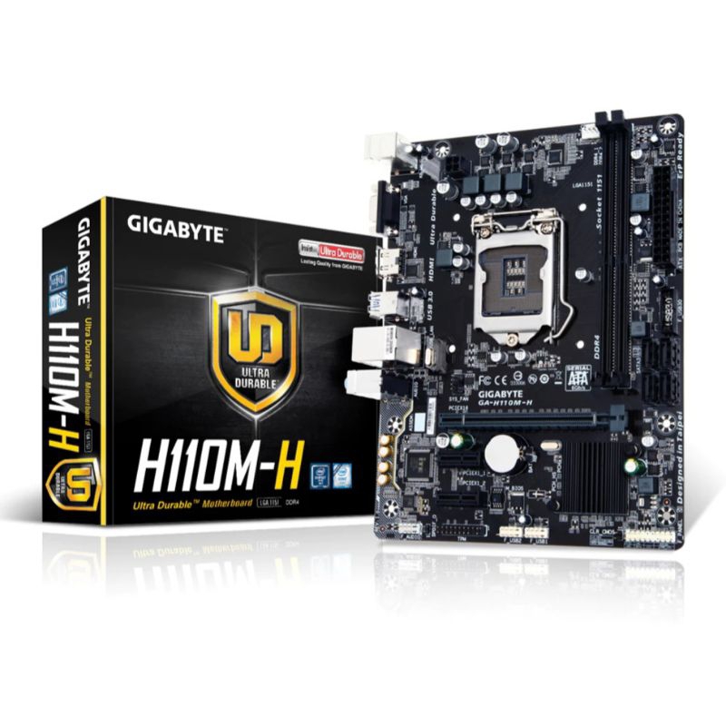 Matherboard H110 Gigabyte H110M H LGA 1151 BARU