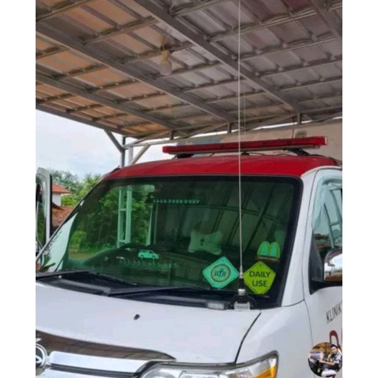 antena antenna radio mobil am fm jepit kap mesin  PINTU bagasi BELAKANG gm 5 UNIVERSAL Jeep truk tru