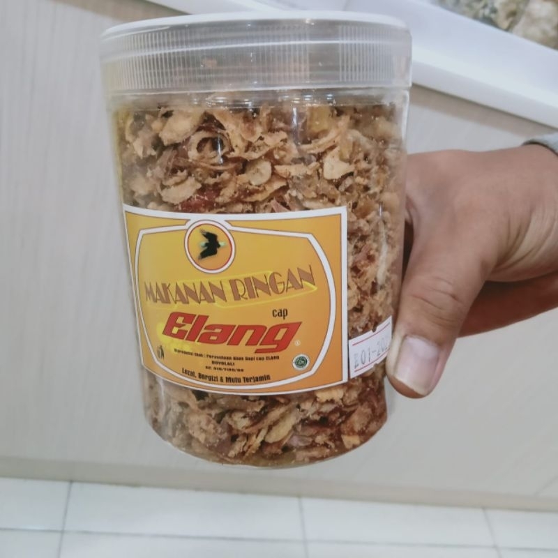 

Bawang Goreng Brebes Cap Elang 250gram