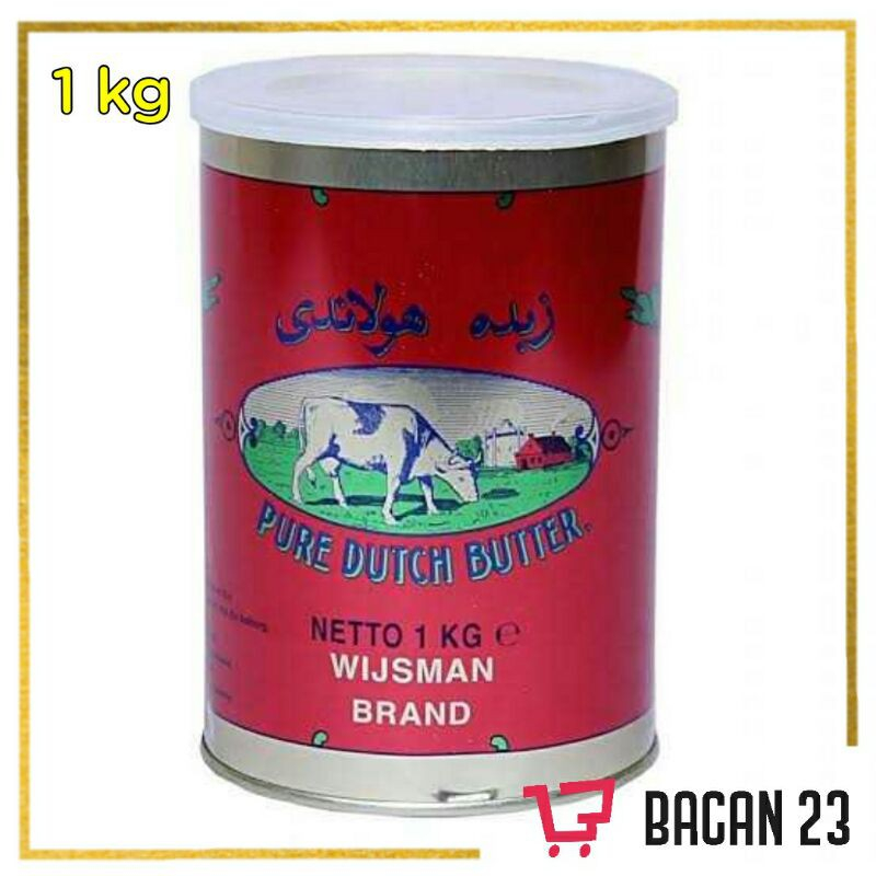 

Wijsman Mentega Asin (1kg) / Wisman Butter / Bacan 23 - Bacan23