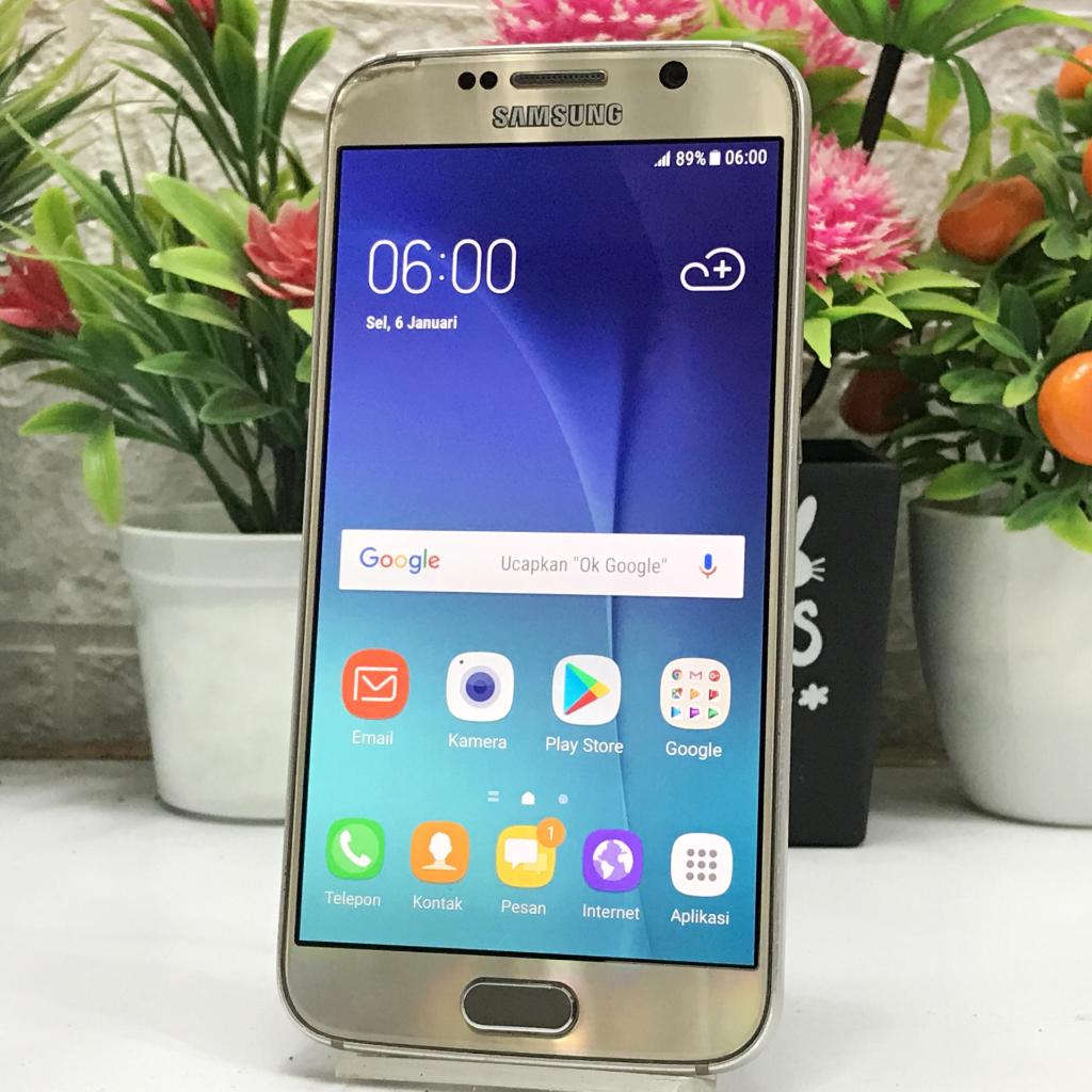 SAMSUNG S6 FLAT 3/32GB Bekas Second Baca Deskripsi Iklan