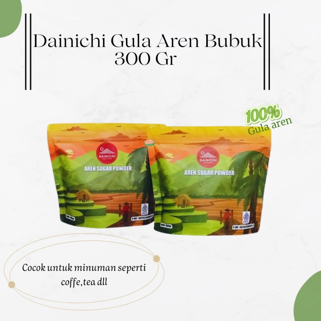 

DAINICHI GULA AREN BUBUK 300 GR