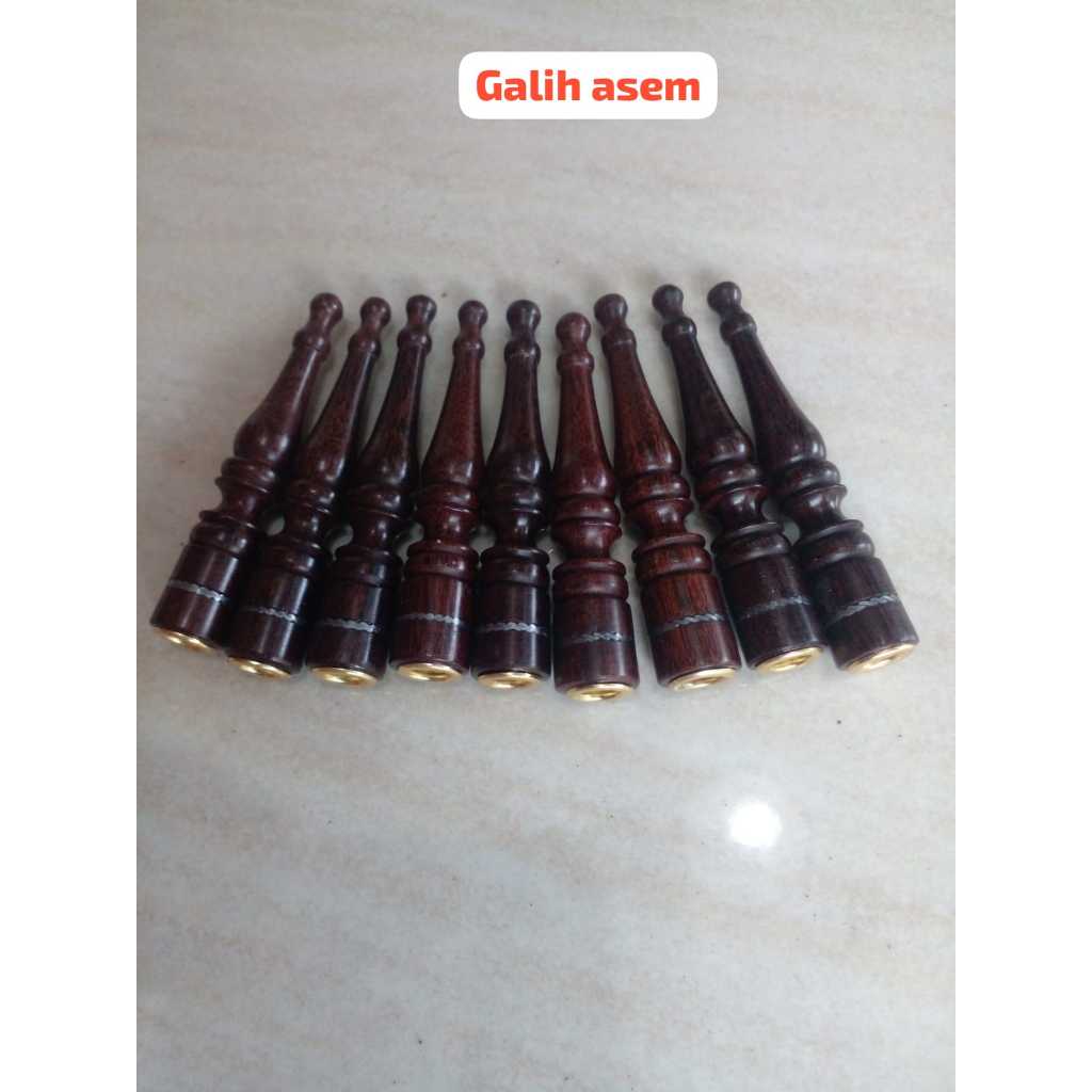 Pipa Once Galih Asem Polos Ukir Unik