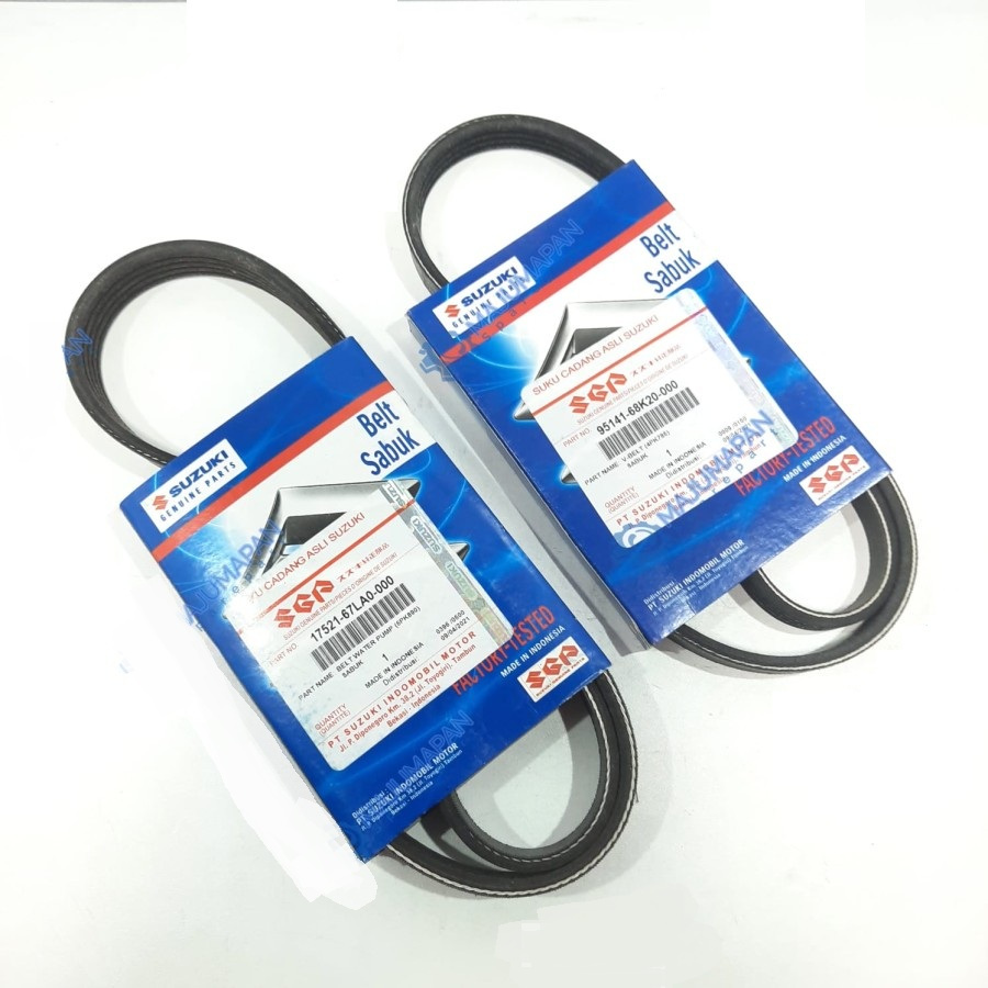 fan belt karimun wagon r set original suzuki