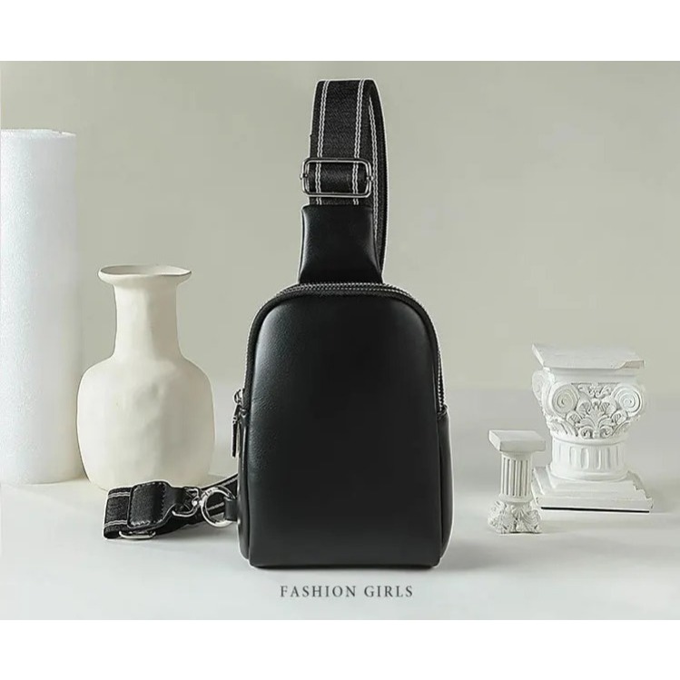 Tas pinggang wanita kulit asli garut -tas selempang wanita kulit asli garut model terbaru 2024