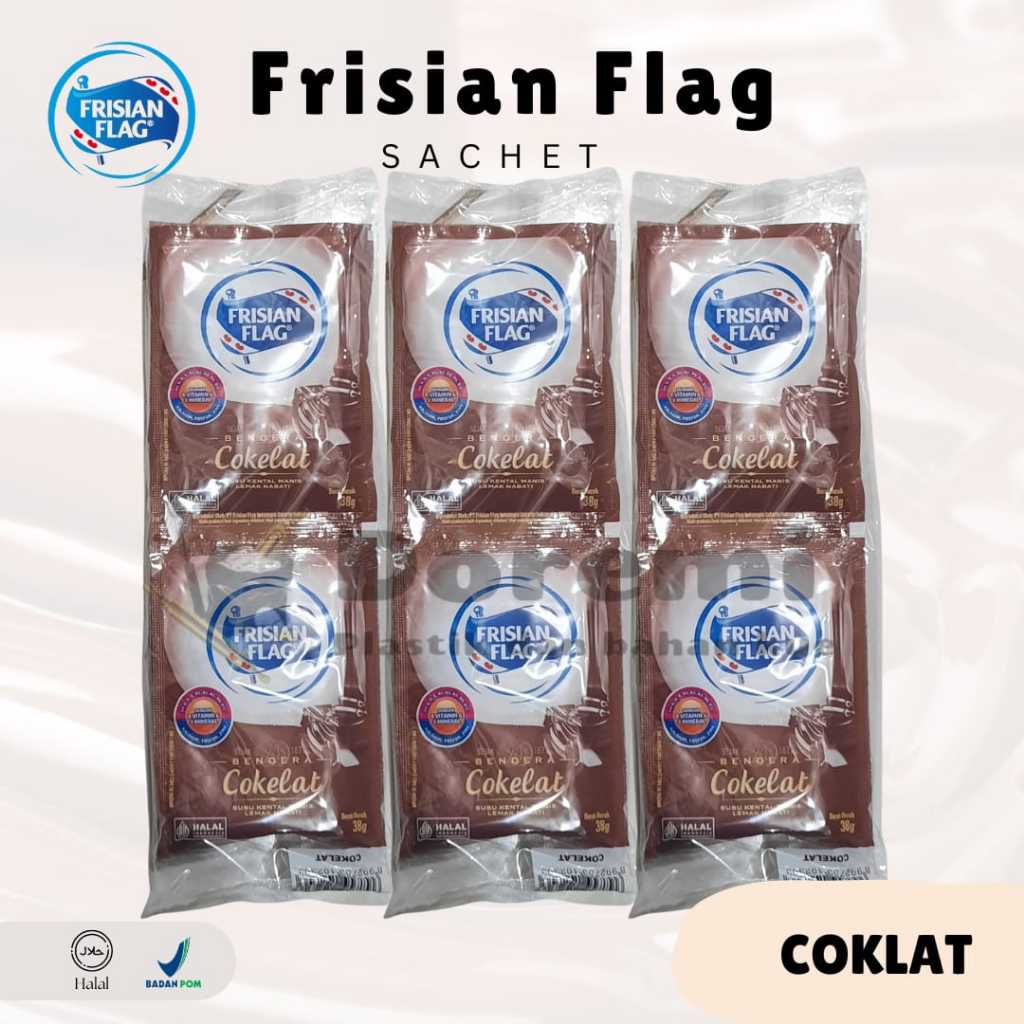 Frisian Flag Sachet Susu Bendera coklat/vanilla sachet Skm Frisian Flag Coklat Vanila