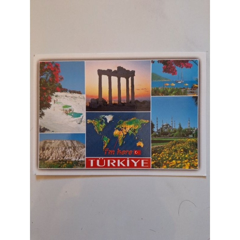 

kartu pos turkey/turkey postcard
