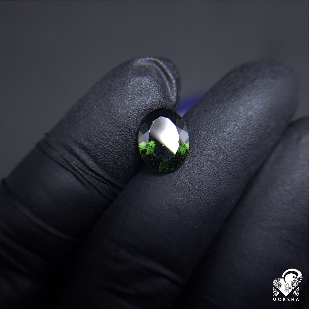 Natural Chrome Diopside Dengan Sertifikat HKD Canada