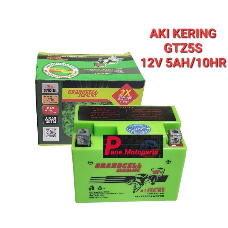 AKI ACCU KERING GTZ5S 12V 5AH 10HR MIO SOUL FINO LAMA MIO J MIO GT SOUL GT 115 BEST QUALITY BATTERY
