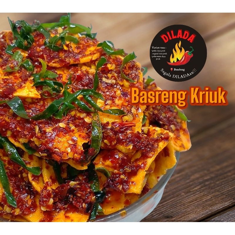 

Basreng daun jeruk basreng pedas daun jeruk basreng original daun jeruk 500g