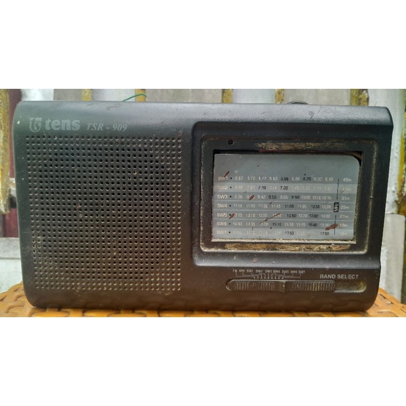 radio TENS TSR-909 ON tidak normal vintage klasik jadul kuno