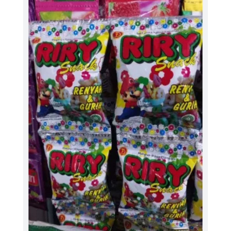 

riry snack renceng isi 10 bungkus