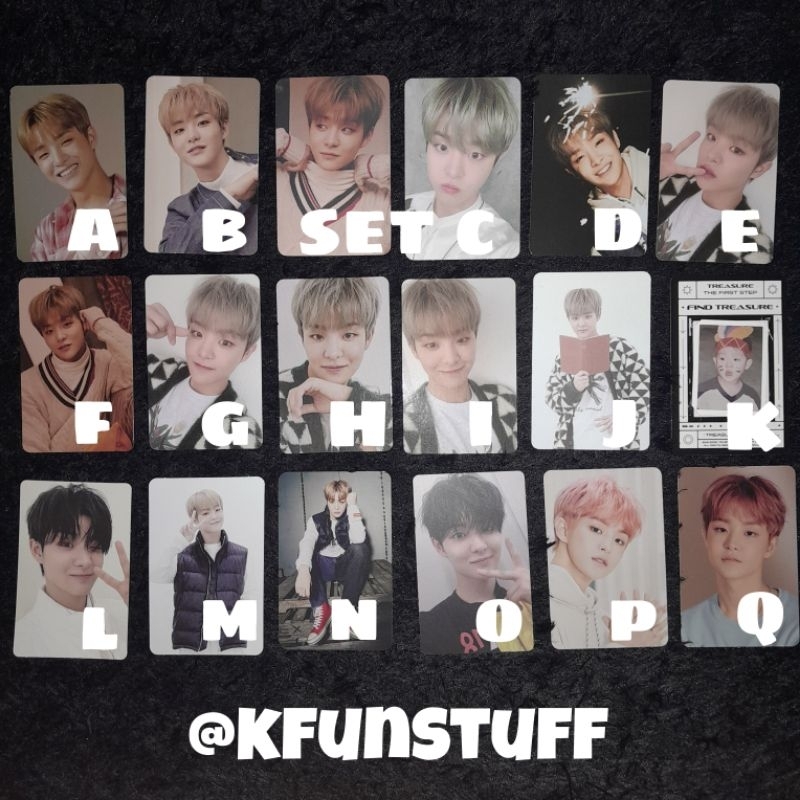 PHOTO CARD / PC ALBUM TREASURE PARK JIHOON