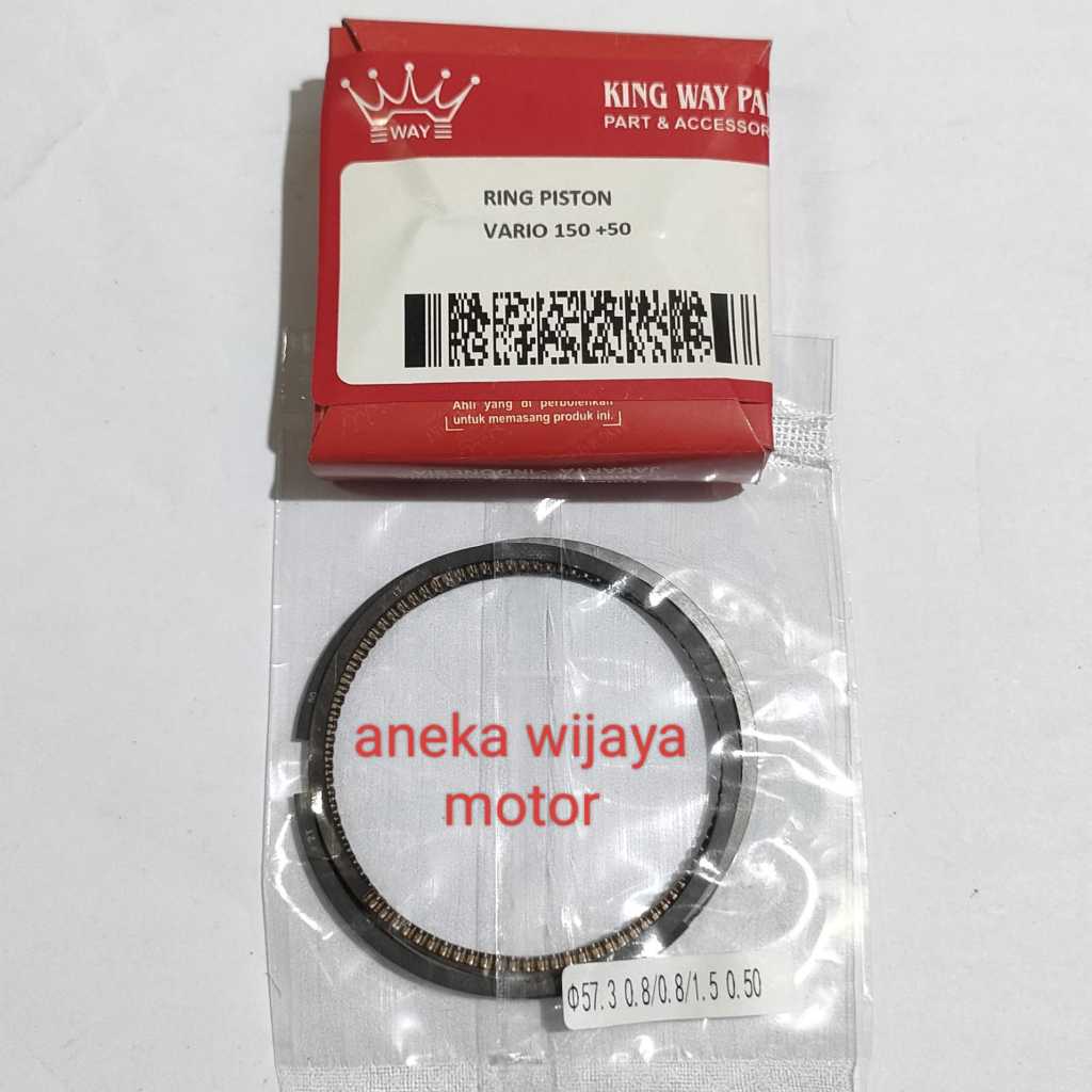 ring piston seher vario 150 os oversize 50