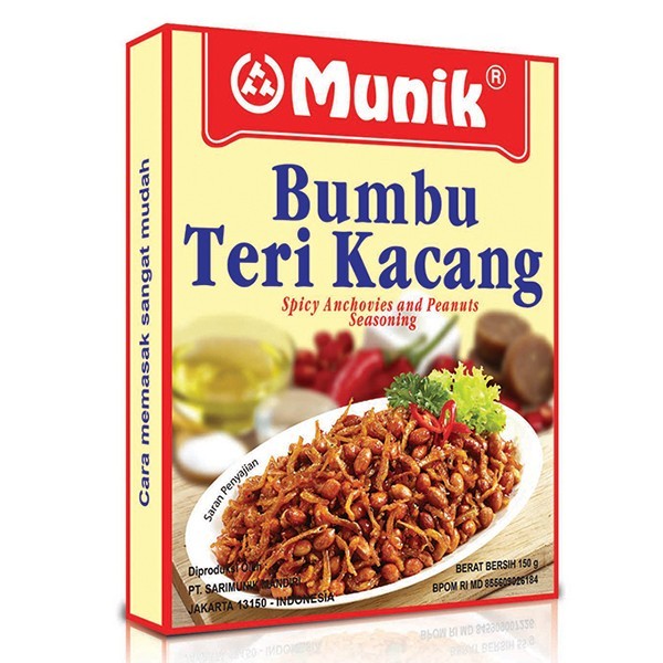 

Munik Bumbu Teri Kacang 150 g