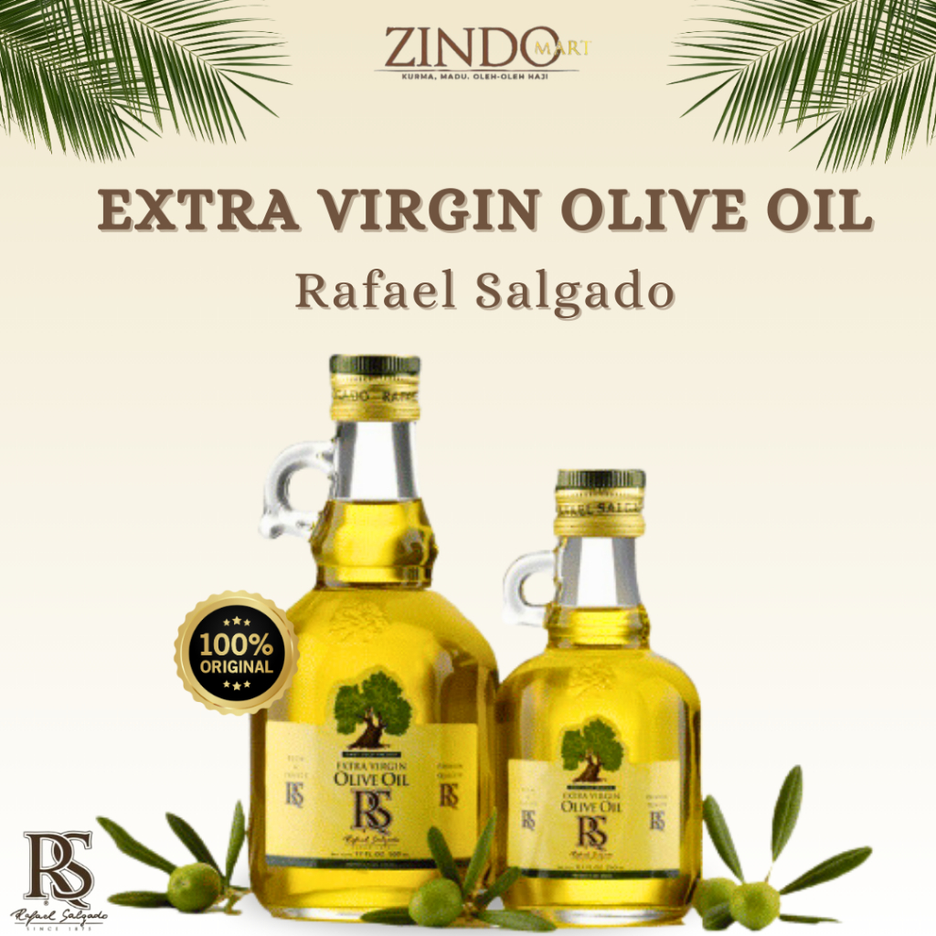 

MINYAK ZAITUN RS RAFAEL SALGADO EXTRA VIRGIN OLIVE OIL 250ML DAN 500ML