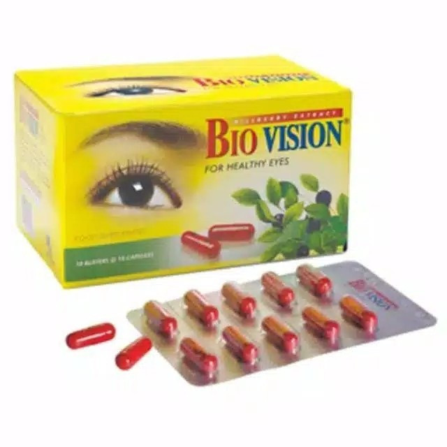 Bio Vision per strip isi 10 Kaplet - Vitamin Mata Billberry Extract
