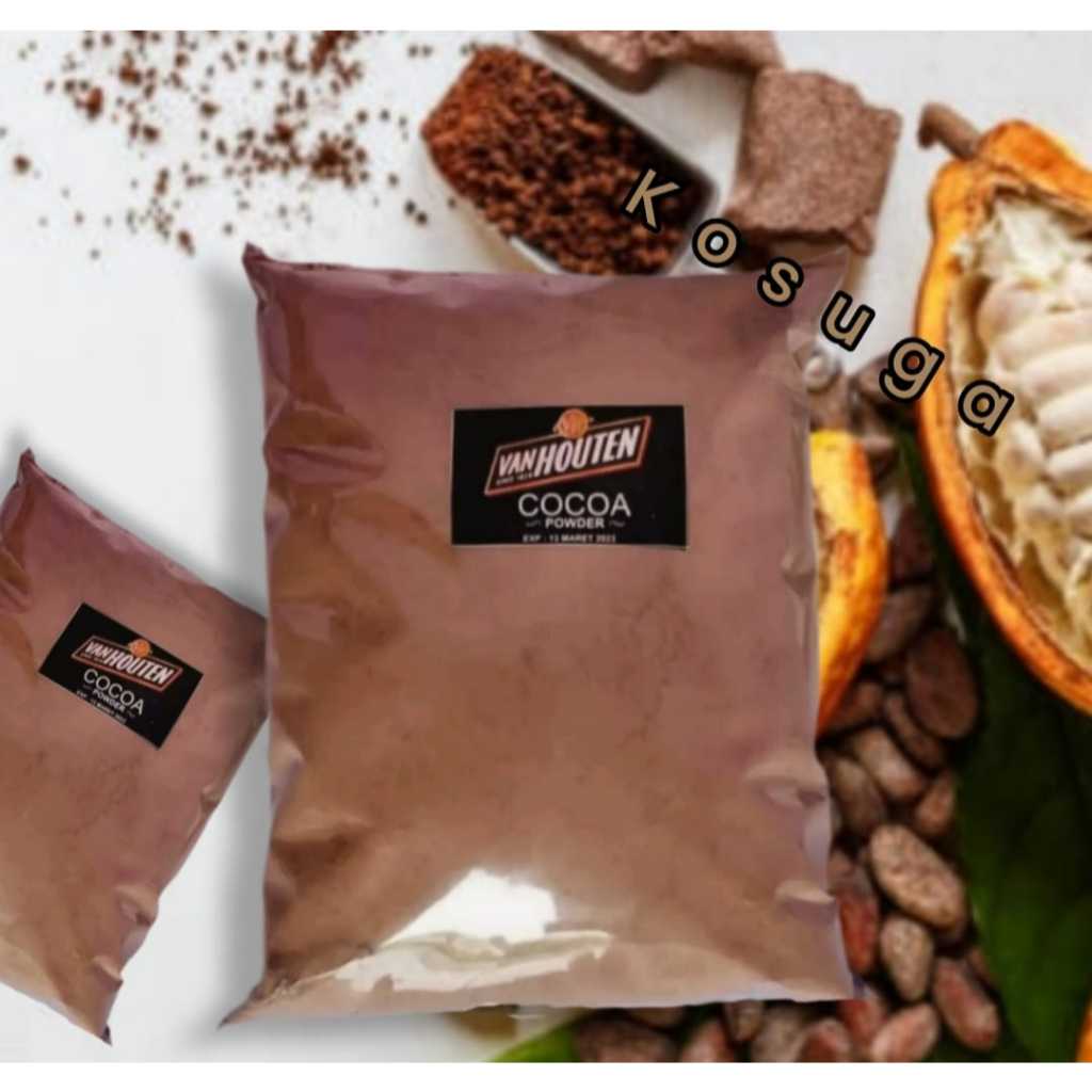 

Coklat Bubuk Murni Van Houten Cocoa Powder Nature Chocolate Kiloan Repack Kemasan 1kg 1000gr Murah
