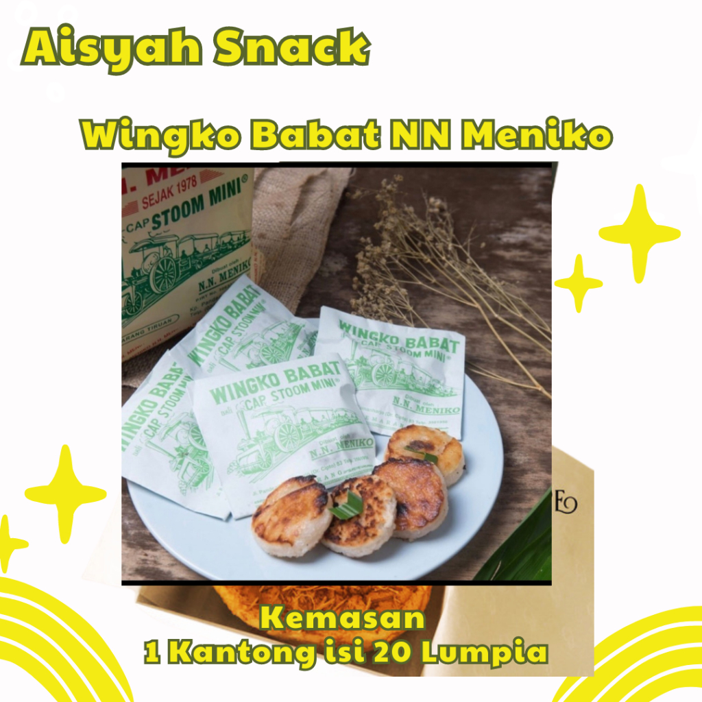 

Wingko Babat NN Meniko Cap Stoom Mini | Original Kelapa - Original Kelapa