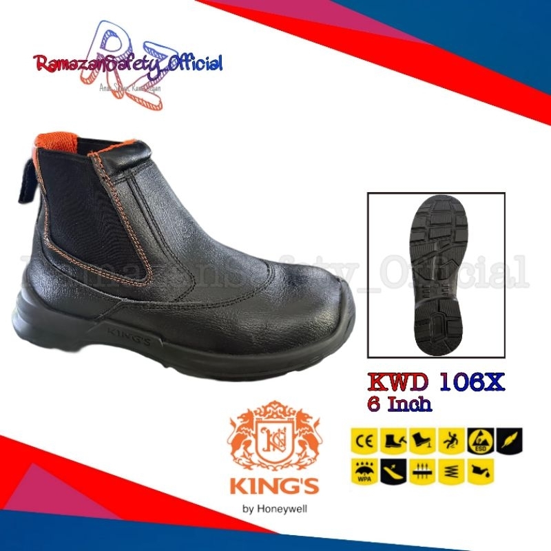 Sepatu Safety King’s Kings KWD 106X By Honeywell Original Termurah