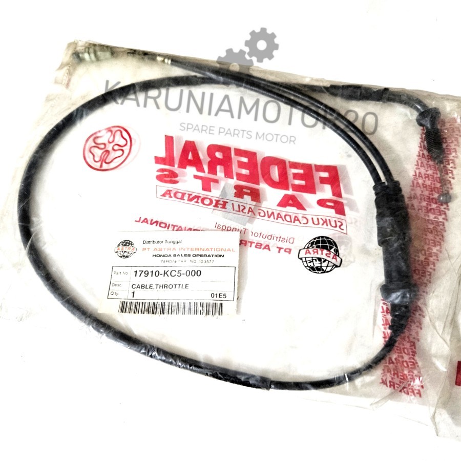 Kabel Tali Gas GL Pro/GL Max Original Astra NOS 17910-KC5-000