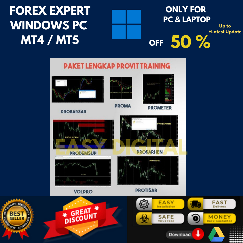Termurah Paket lengkap indikator forex provit training lengkap probarsar | Indicator MT4