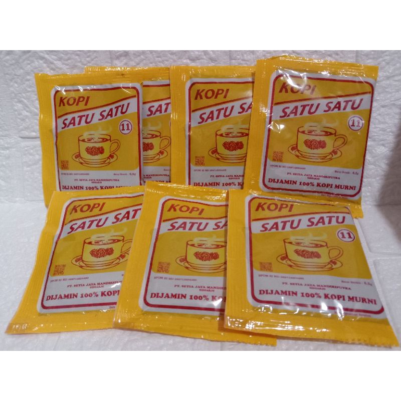 

KOPI bubuk murni satu satu 6,5g