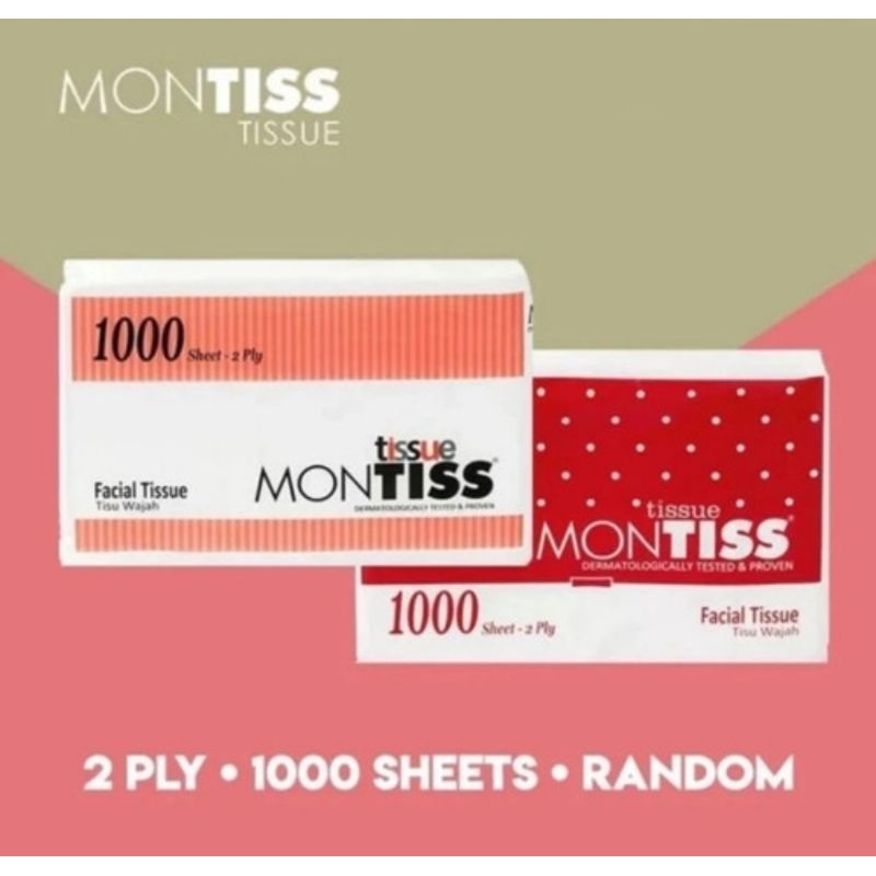 Montis tissue 1000 sheet