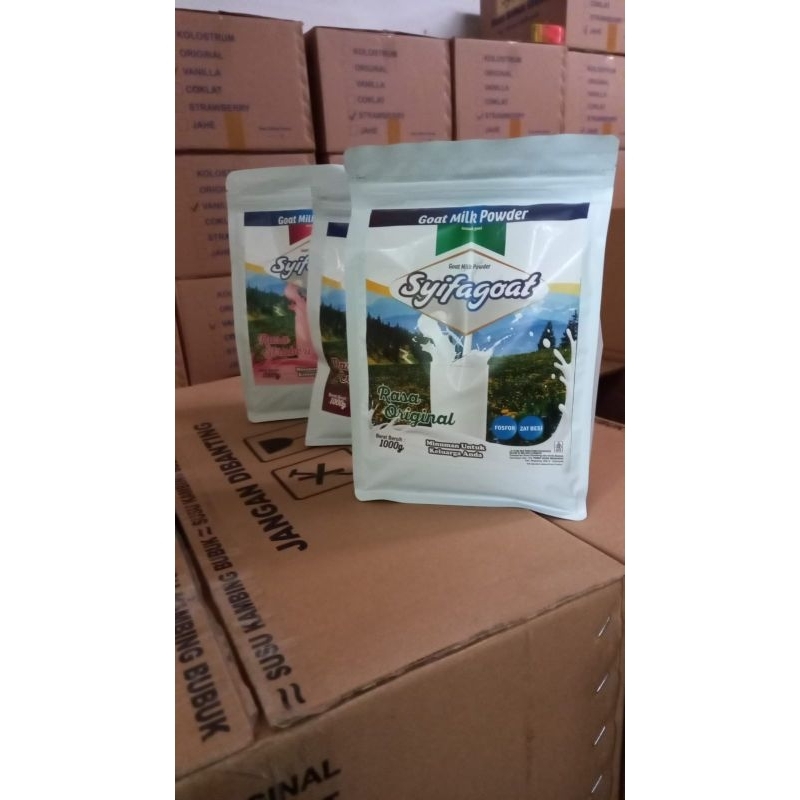 

SUSU KAMBING BUBUK 1000gram SYIFAGOAT