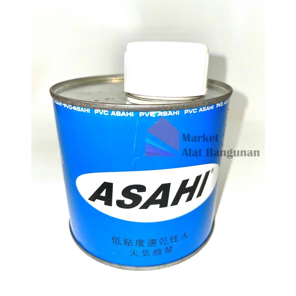 

KODE D95O Lem Pipa PVC Asahi Kaleng Lem Pipa Paralon Asahi 4 Gram
