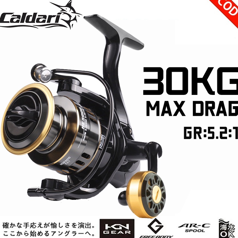 Terbagus Dikirim Dari Jakarta Reel Pancing HE1  7 series max drag 3 Kg  Reel Pancing Murah Kuat Powe