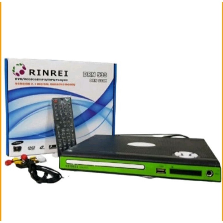 KODE F5U DVD Player VCD CD MP3 MP4 RINREI DRN533K Mini Karaoke USB Player