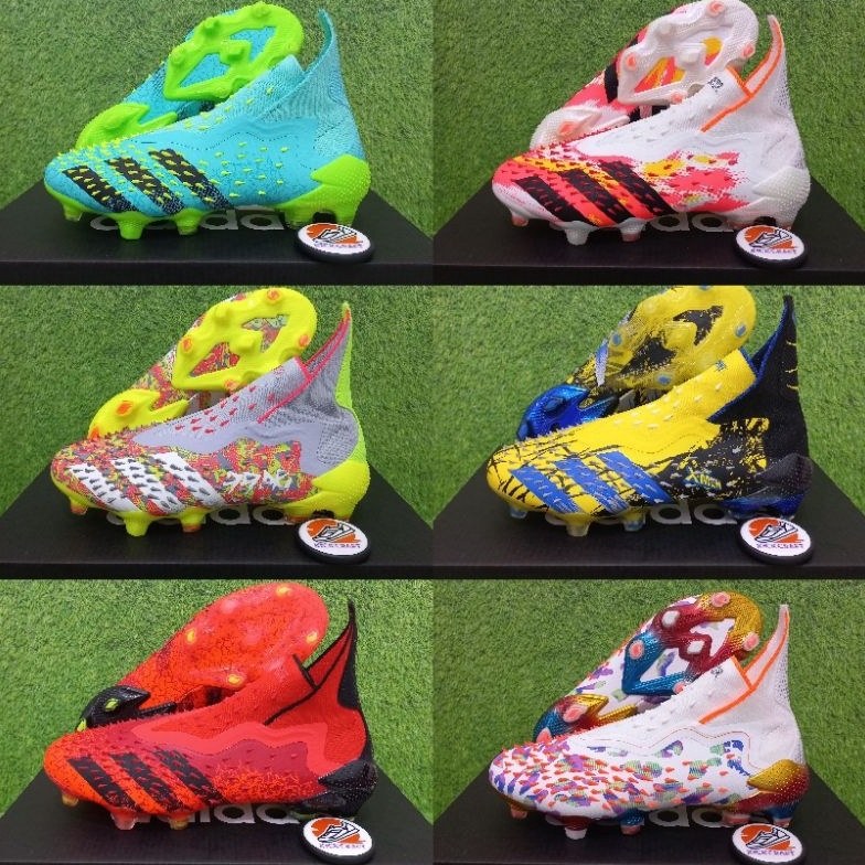 KODE F76D SEPATU BOLA ANAK JUNIOR ADS PREDATOR FREAK  NUMBERSUP  PREMIUM ORIGINAL