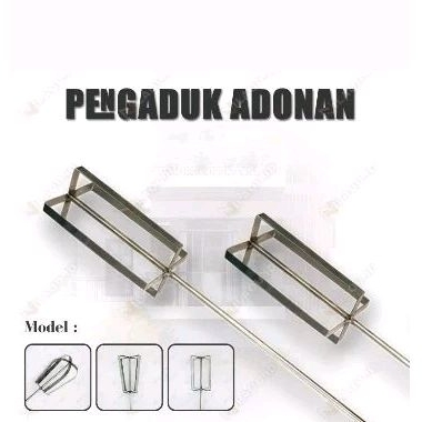 mata bor mixer panjang 50 cm bahan setenlis