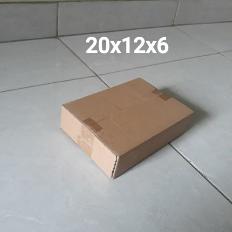 

Kardus Packing ukuran 20x12x6 cm