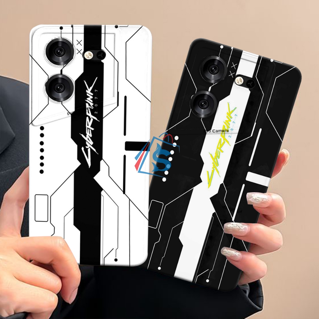 [SHARK CASE] Softcase TECNO POVA 5/TECNO POVA 5 PRO Motif Cyberpunk - Casing Tecno Pova - Cesing Hp 