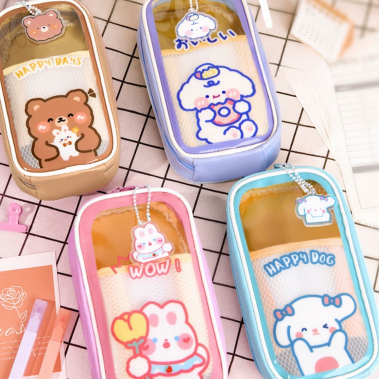 

Tempat Pensil Sanrio Tempat Alat Tulis Sanrio Pen Holder Sanrio Anti Air Transparan Cute Ins Korean Style Pencil CaseTempat Alat Tulis Tempat Pulpen Perlengkapan Sekolah Tempat Pensil Anak Transparan Motif Kartun Pencil Case Multifungsi Ala