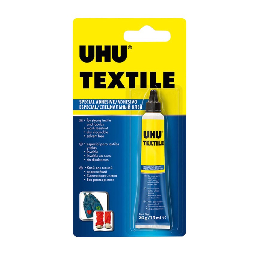 

KODE S16R UHU Textile 19ml Lem Textile Lem Kain