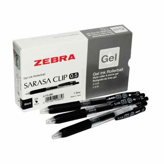 

KODE U63W Zebra Pulpen Gel Sarasa 5 7 1 12 pcs