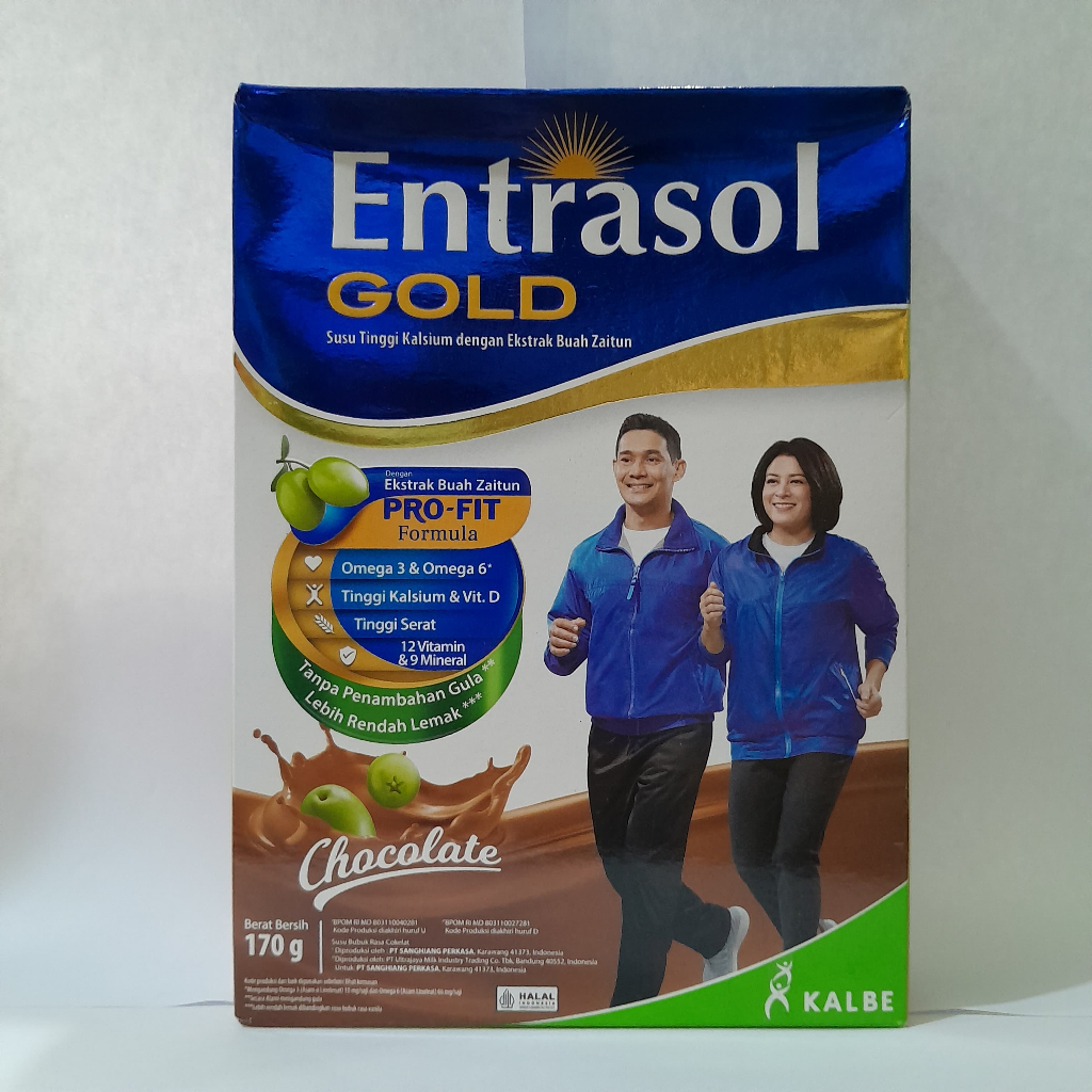 

ENTRASOL GOLD 170gr susu bubuk tinggi serat dan kalsium