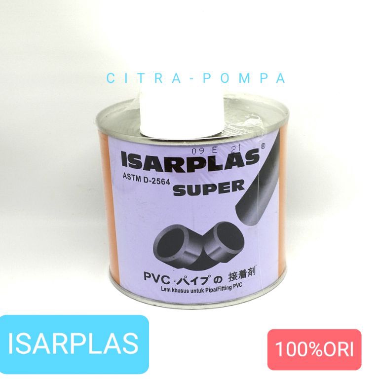 

KODE P7U Lem pipa ISARPLAS kaleng kuas 4 gr