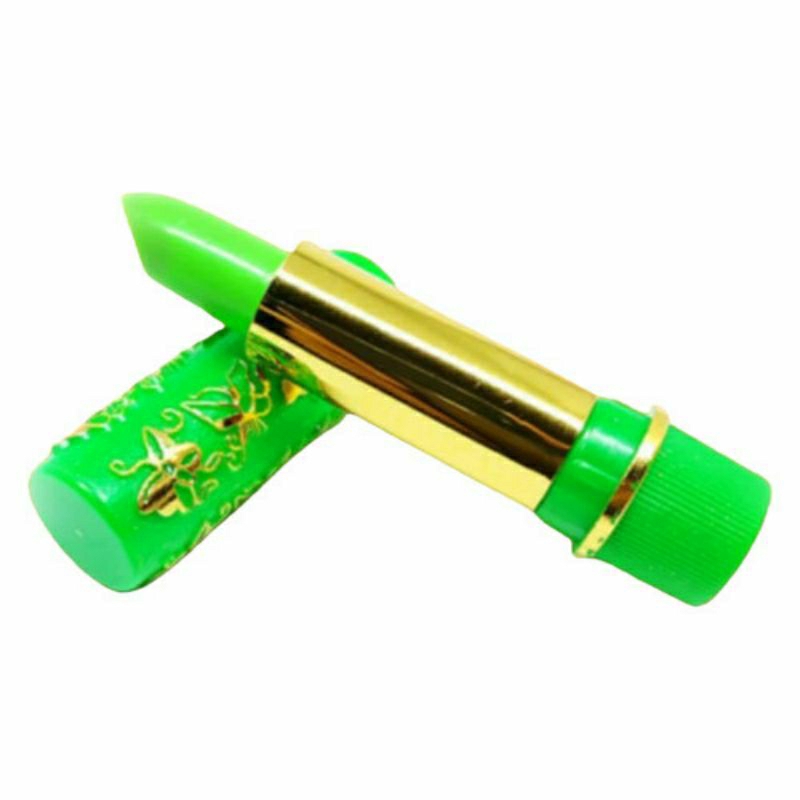 Lipstik Arab Hijau (Warna Merah) Pewarna Bibir Wanita Oleh-oleh Haji