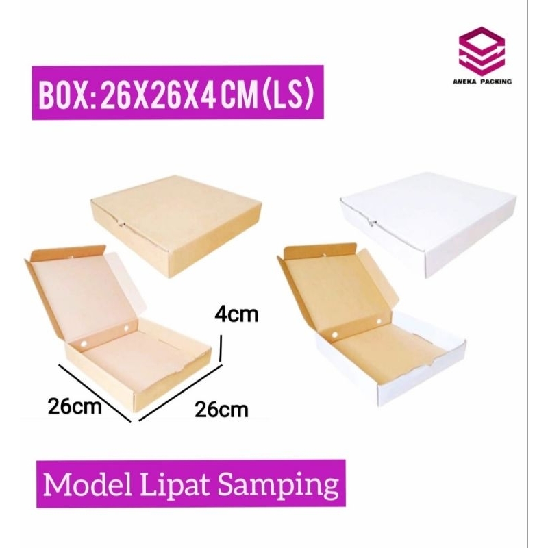 

Box 26x26x4 cm(LS)Kardus/Hampers/Karton/Pizza