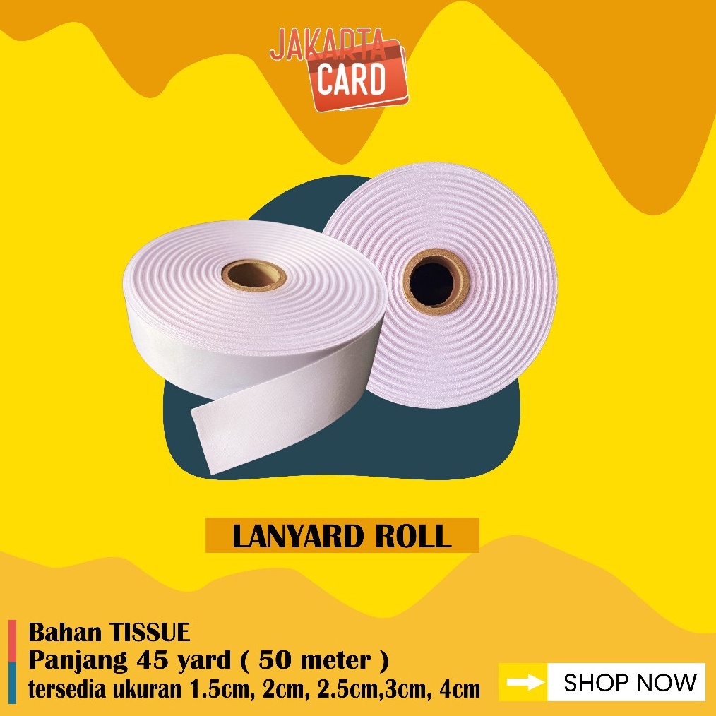 

KODE Y57Q tali pita lanyard TISSUE printing sublime bahan lanyard sublim lanyard printing berbagai ukuran