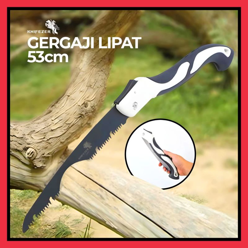 GERGAJI LIPAT KAYU SUPER TAJAM BAHAN BAJA