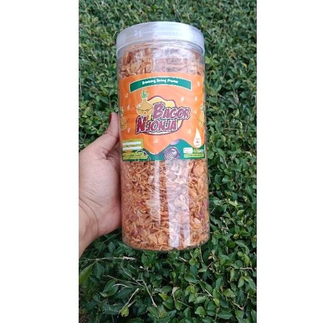 

Bawang Goreng Gurih Asin Daun Jeruk 300 gram