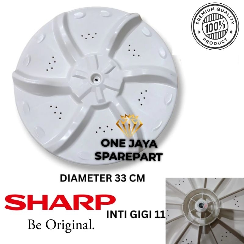 [SHARP ES-F800H] Pulsator Mesin Cuci Sharp ES-F800H Diameter 33 CM Gerigi 11
