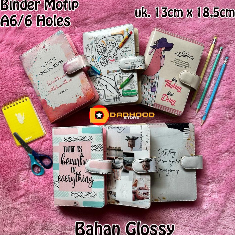 

Binder Motip Printing Ukuran A66holes 13cm x 185cm